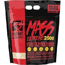 Гейнер Mutant Mass Extreme 2500 Ваниль 5.45 кг