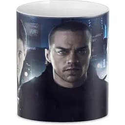 Кухоль GeekLand Детройт: Стати людиною Detroit: Become Human персонажі гри DB.01.016 330 мл білий