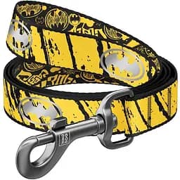 Поводок для собак Waudog Nylon нейлоновый, светоотражающий, рисунок "Бэтмен Эскиз", L-XXL