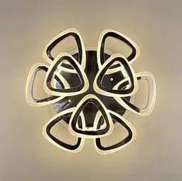 Світлодіона LED люстра на 6+3 ріжки трикутної форми | Арт. A 2502/6+3 RGB CH | Line F - мініатюра 3