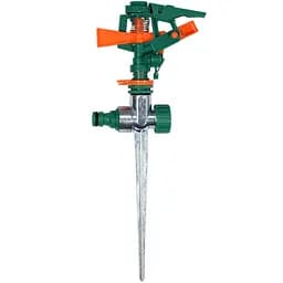 Зрошувач імпульсний Flo на кілку 6 режимів 1/2" 24 м кут поливу 45-360° (89259)