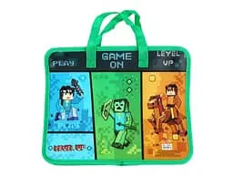 Тека пластикова з текстильними ручками Level Up, 14085