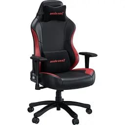 Крісло ігрове Anda Seat Luna Color Size L Black/Red PVC - мініатюра 2