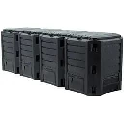 Компостер садовий Prosperplast MODULE COMPOGREEN 1600 л, чорний
