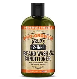 Набір для догляду за бородою Arlo's Pro Growth Formula: 2-in-1 Beard Wash and Conditioner 355 мл + Beard Oil 75 мл - мініатюра 2