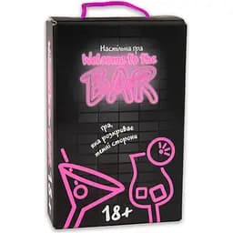 Настільна гра Strateg Welcome to the BAR розважальна українською мовою (30374)