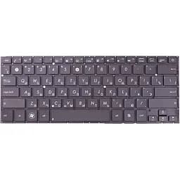 Клавіатура для ноутбука ASUS ZenBook UX32, UX32A чорний, сірий фрейм
