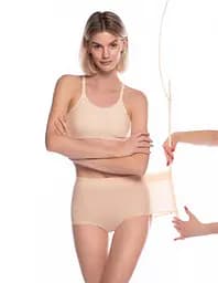Жіночі трусики Lama FIT6000SZ-06 бежеві XS/M - мініатюра 3