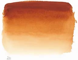 Акварельна фарба Sennelier, полукювета, S1, Сієна палена (Burnt Sienna) - мініатюра 2