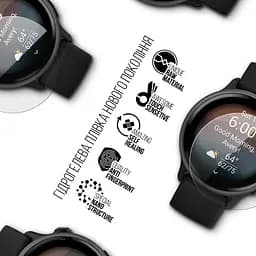 Гідрогелева плівка на годинники Garmin Vivoactive 6 ArmorStandart захисна плівка для смарт годинників прозора (ARM86962) - мініатюра 2