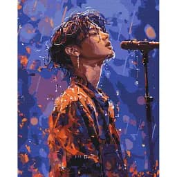 Картина по номерам Brushme K-pop певец 40x50 см