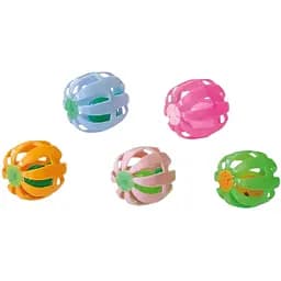 Іграшка для котів Croci М'яч-клітка з дзвінком 4 см 1 шт. в асортименті