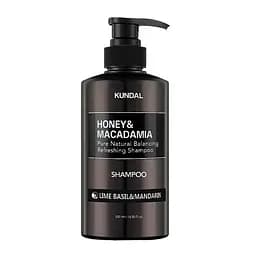 Шампунь восстанавливающий «Лайм, базилик и мандарин» 500 мл Kundal Honey & Macadamia Nature Shampoo Lime Basil & Mandarin