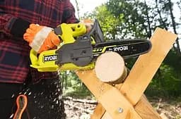 Акумуляторна ланцюгова пилка Ryobi ONE+ RY18CS20A-0 18В без АКБ та ЗП (5133005414) - мініатюра 10