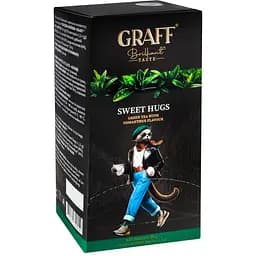 Уцінка. Чай зелений байховий Graff Osmanthus Sweet Hugs 30 г (20 шт. х 1.5 г)