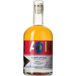 Виний дистилят Дрофа&Люди Білий Бренді Aged on French Oak Chips 42% 0.5 л  - мініатюра 2