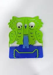 Підставка для книг №4 "Сова" 631569 Irbis пластикова, в пакеті (4820098991365) Зелено-синій Вид 14