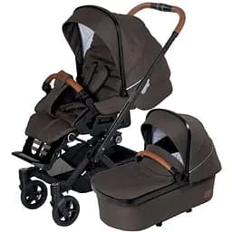 Універсальна коляска 2 в 1 Hartan Yes GTS Selection Brown, коричневий (2317129554-1)