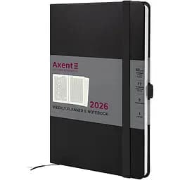 Щотижневик Axent 2026 Prime Strong 145 x 210 мм чорний (8507-26-01-A)