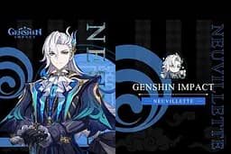 Шоппер еко-сумка Геншин Імпакт Невіллет Genshin Impact Neuvillette 42 х 33 см двосторонній