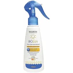 Лосьйон-спрей сонцезахисний BIOTON ТМ "Biosun" SPF 30, 150 мл (4820026149394)