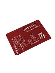 Килимок у ванну кімнату прямокутний антиковзкий 40х60 см Happy Home 50269