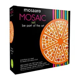 Набір для творчості скляна мозаїка Апельсин Mosaaro MA2033, 2 рівень