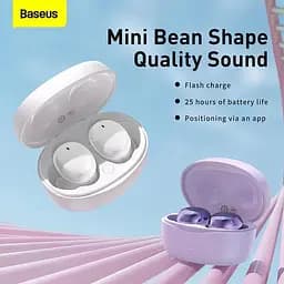 Навушники Baseus True Wireless Earphones Bowie E2 (NGTW090005) фіолетові - мініатюра 2