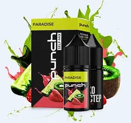 Набір компонентів для самозамісу заправки сольової Punch 15 мл Paradise Полуниця лайм ківі, 0-50 мг (17321)