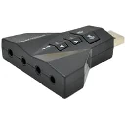 Контроллер Voltronic Power, USB-звуковая карта, 7.1-канальный 3D-звук, поддержка Windows 7, в блистерной упаковке