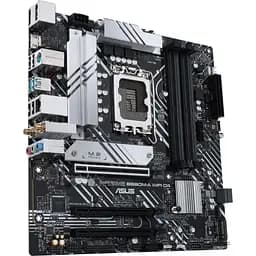 Материнська плата Asus Prime B660M-A WIFI D4 s1700 B660 4xDDR4 M.2 HDMI DP Wi-Fi BT mATX - мініатюра 4