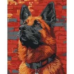 Картина за номерами Вірність у погляді 11763-AC 40х50 см