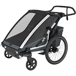 Дитяча коляска Thule Chariot Cross 2 Double (Dark Slate) (TH 10201035)