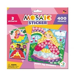 Дитячий набір для творчості мозаїка "Принцеси" DoDo Toys 300897 зі стікерами