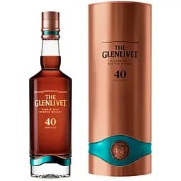 Віскі The Glenlivet 40 років витримки 46.9% 0.7л (1) в престижній упаковці