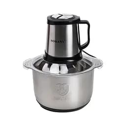 Чоппер кухонний SOKANY SK-7015 із чашею на 3.9 л, сталь Sokany SK-7015