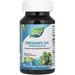 Масло орегано Nature's Way Премиальная смесь 60 капсул