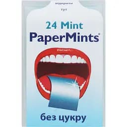 Ментоловые пластинки PaperMints, 24 шт. (774908)