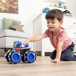 Іграшкова машинка John Deere Kids Monster Treads Оптимус Прайм з великими колесами що світяться (47423) - мініатюра 6