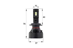 Комплект світлодіодних ламп Infolight S1 H7 50W - мініатюра 3