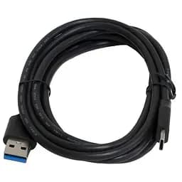 Дата кабель USB 3.0 AM to USB-C 2.0m black Patron (CAB-PN-USB3-TYPEC-2M)
