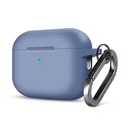 Силіконовий чохол для навушників Apple AirPods Pro 2 2022, Hang Case, фіолетовий, ультратонкий захисний кейс товщиною 2 мм, захист від подряпин, пилу та ударів, компактний, з карабіном для кріплення, ArmorStandart (ARM73672)