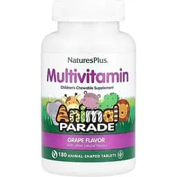 Вітамінно-мінеральний комплекс Nature's Plus Animal Parade 180 chewtab (1086-2023-10-3458)