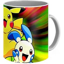 Кухоль GeekLand Покемон Го Pokemon Go райдужні PG.01.23.123 330 мл білий - мініатюра 2