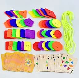 Гра - шнурівка "Ґудзик" 7382 FUN GAME (6945717431188) - мініатюра 3