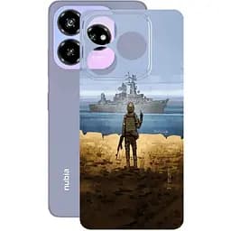 Захисна плівка StatusSKIN для ZTE Nubia V60 Design Корпус Вініл Корабель