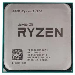 Процессор AMD Ryzen 7 1700 3.0-3.8 GHz AM4, 65W Б/У