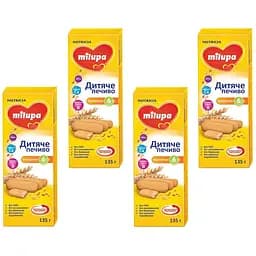 Дитяче печиво Milupa 540 г (4 шт. по 135 г)
