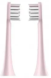 Насадки для зубної щітки Soocas General for X1 X3 X3U X5 V1 C1 D2 D3 D5 Pink (BH01P) 2 шт - мініатюра 2