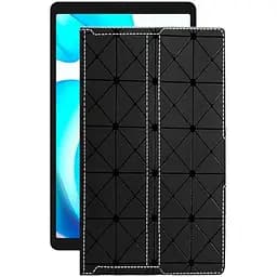 Чехол StatusCASE из экокожи для планшета Realme Pad Mini Черный ромб